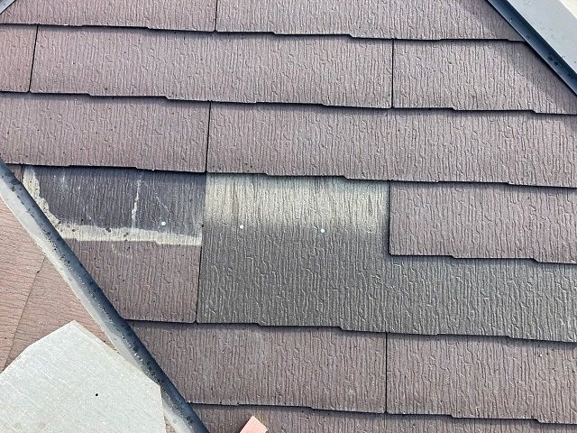 スレート板の撤去完了